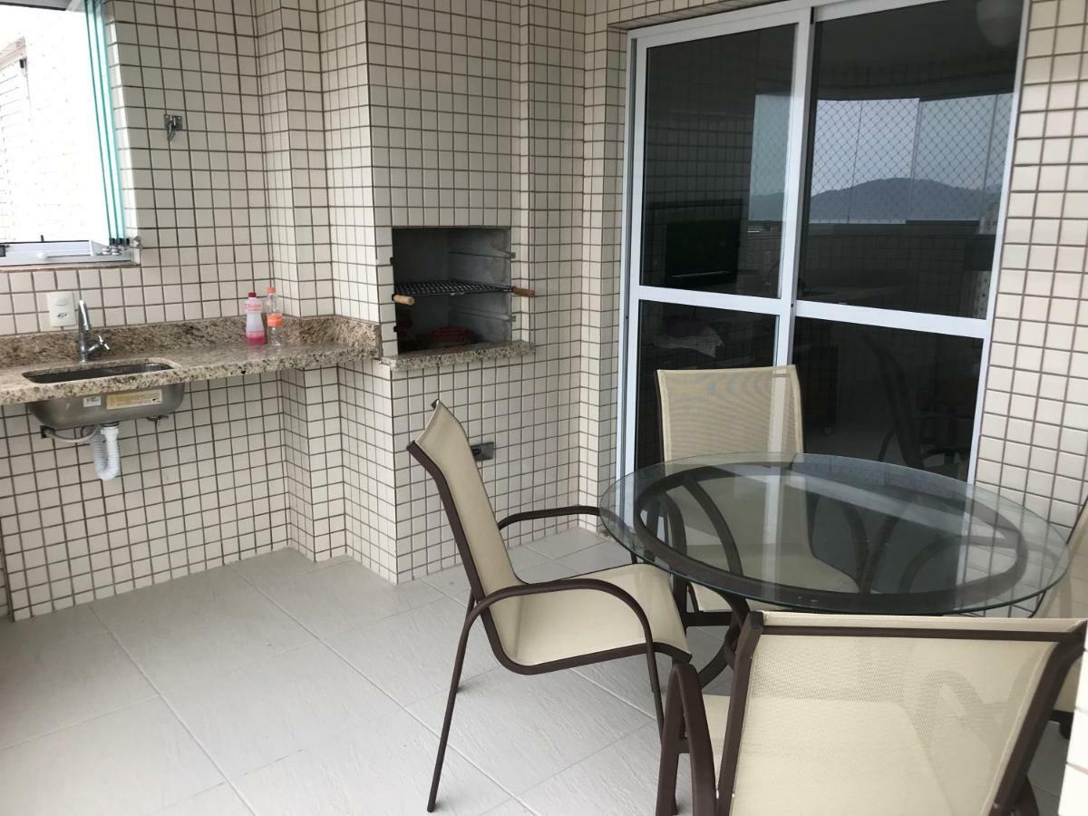 Apto Com Vista Para O Mar, 2 Vagas De Garagem E Churrasqueira Na Varanda Praia Grande  Exterior foto